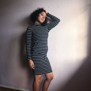 H&M Ribbed Bodycon Dress